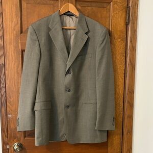 Burberry Classic Brown Men's Suit Jacket